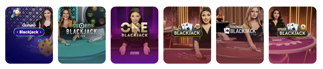 Live Blackjack bei Casumo Casino